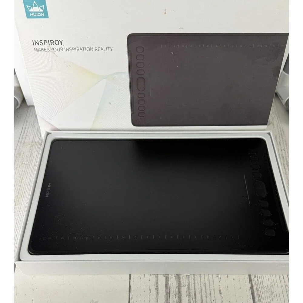 Huion Inspiroy H1161 Graphic Drawing Tablet with Box and Accessories